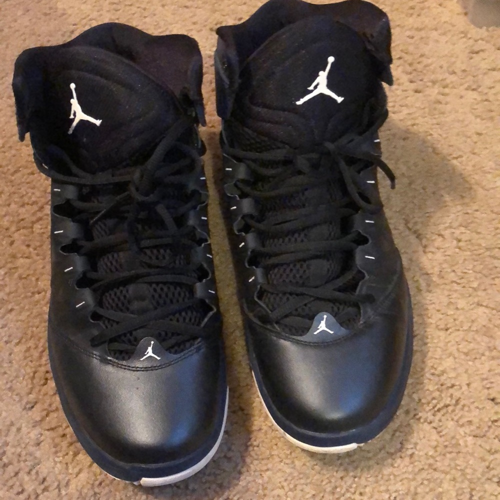 Jordan size 12 navy blue/black